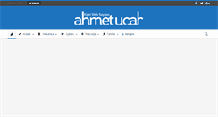 Desktop Screenshot of ahmetucar.net